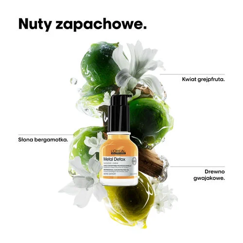 L'Oréal Professionnel Metal Detox wygładzający olejek ochronny do włosów 50 ml