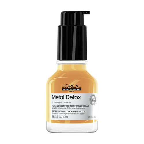 L'Oréal Professionnel Metal Detox wygładzający olejek ochronny do włosów 50 ml
