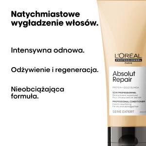 L'Oréal Professionnel Absolut Repair Odżywka regenerująca do włosów zniszczonych i osłabionych 500 ml
