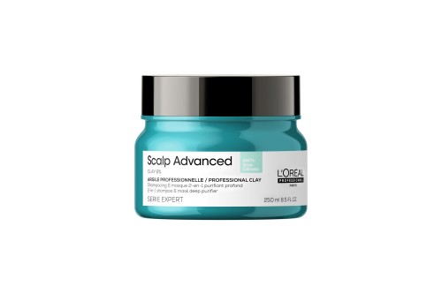 L'Oréal Professionnel Paris maska oczyszczająca z glinką 2w1 Scalp Advanced 250ml
