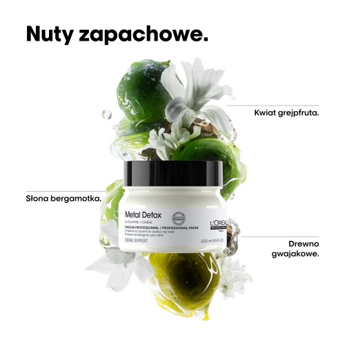 L'OREAL PROFESSIONNEL METAL DETOX Maska do włosów farbowanych 250ml
