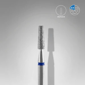 STALEKS Frez diamentowy stożek ścięty niebieski 2,5 mm x 8 mm
