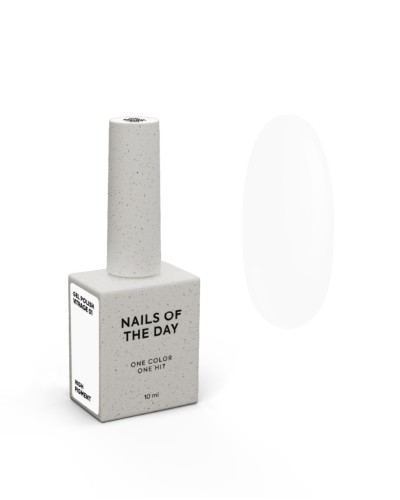 NAILSOFTHEDAY French White Gel Polish, 10 ml
