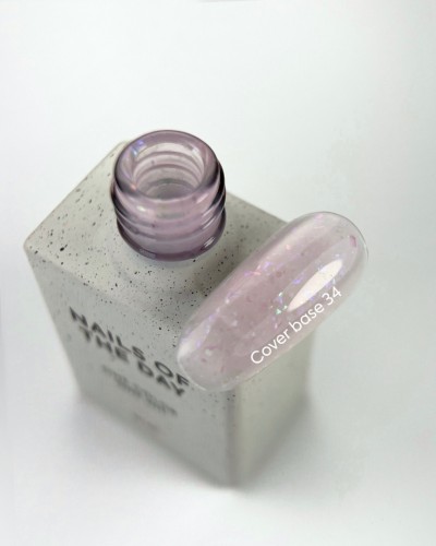 NAILSOFTHEDAY Cover base 34, 10 ml