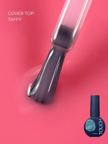 TOUCH Cover top Taffy - nudowy półprzezroczysty top hybrydowy, 7 ml