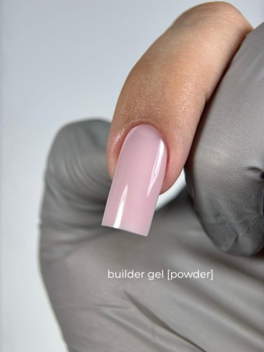 TOUCH Builder Gel Powder - jasnoróżowy żel budujący, 10 ml