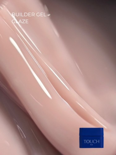 TOUCH Builder Gel Glaze - jasnobeżowy żel budujący, 10 ml