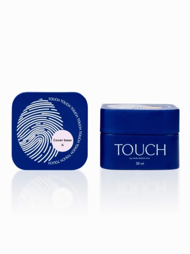 TOUCH Cover base 04 - jasnoróżowa baza hybrydowa, 30 ml