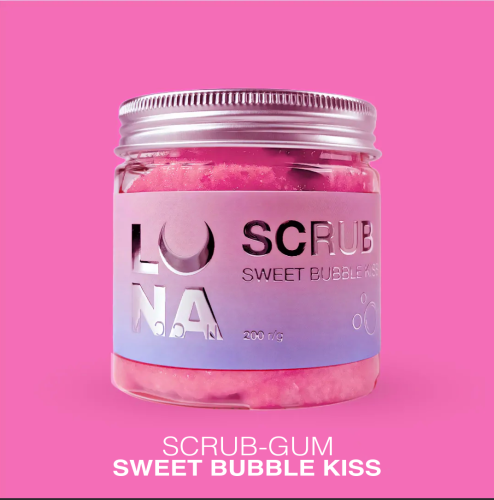 Lunamoon Scrub Sweet Bubble Kiss 200 ml