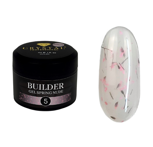 CRYSTAL Builder Gel Spring Nude nr 5 - 15 ml