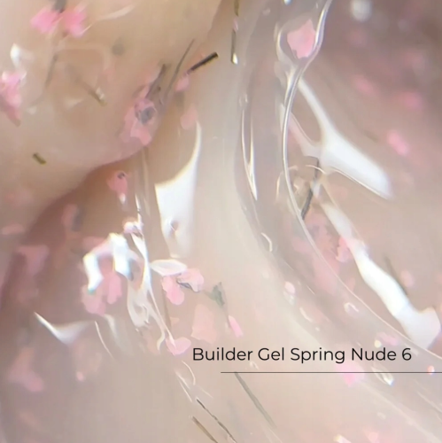 CRYSTAL Builder Gel Spring Nude nr 6 - 15 ml
