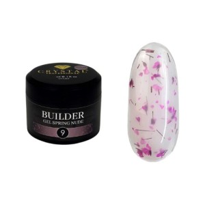 CRYSTAL Builder Gel Spring Nude nr 9 - 30 ml