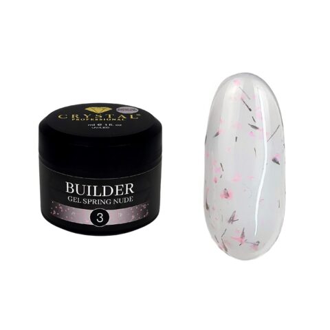 CRYSTAL Builder Gel Spring Nude nr 3 - 30 ml