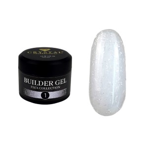 CRYSTAL Builder Gel FLEX nr 1 - 15 ml