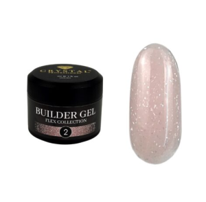 CRYSTAL Builder Gel FLEX nr 2 - 15 ml
