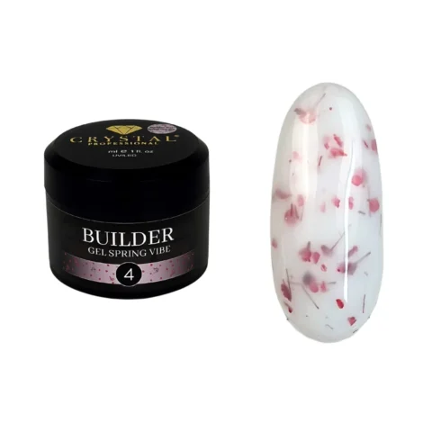 CRYSTAL Builder Gel Spring Vibe nr 4 - 15 ml