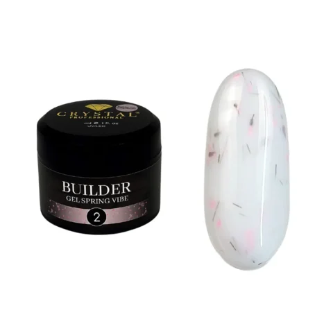 CRYSTAL Builder Gel Spring Vibe nr 2 - 15 ml