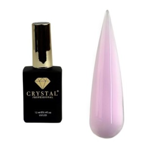 CRYSTAL Top Lilac - kamuflujący top hybrydowy 12 ml