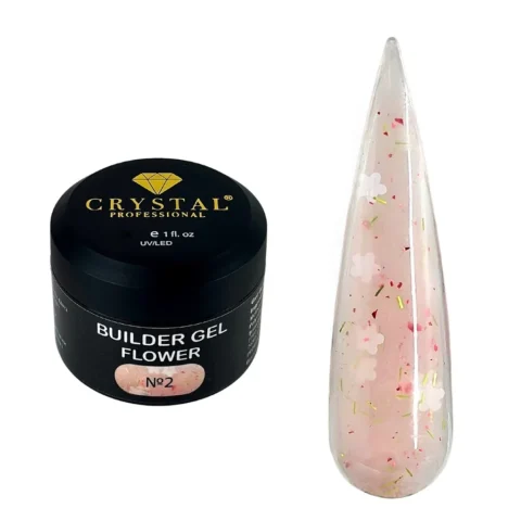 CRYSTAL Builder Gel Flower nr 2 - 15 ml