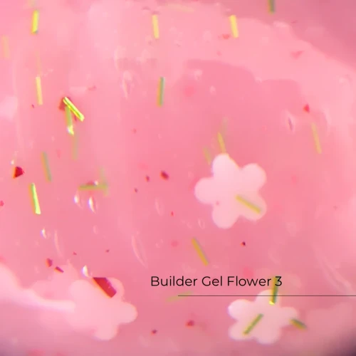 CRYSTAL Builder Gel Flower nr 3 - 15 ml