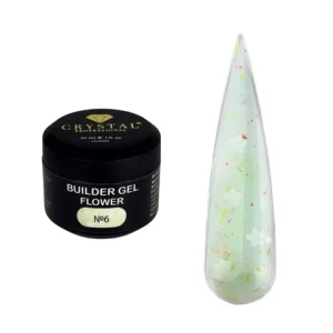 CRYSTAL Builder Gel Flower nr 6 - 15 ml