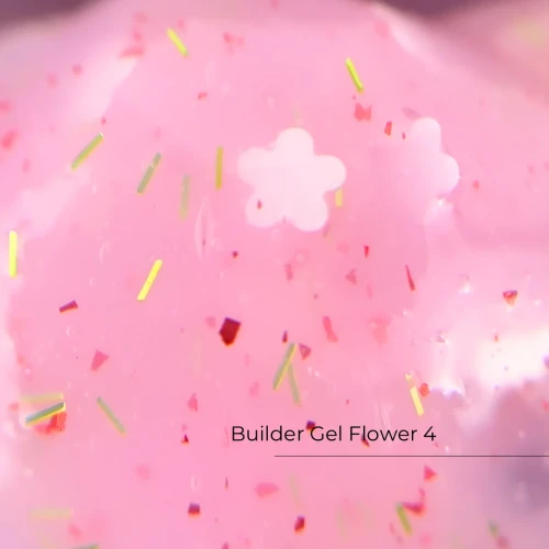 CRYSTAL Builder Gel Flower nr 4 - 15 ml