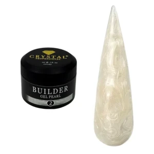 CRYSTAL Builder Gel Pearl nr 2 - 15 ml