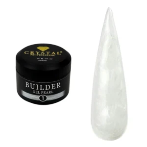CRYSTAL Builder Gel Pearl nr 1 - 15 ml