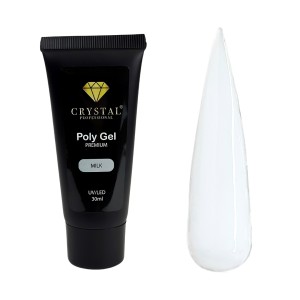 CRYSTAL Poly Gel #MILK 30 ml