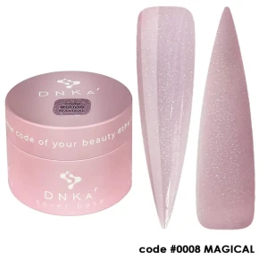 DNKa RUBBER BASE FRENCH (cover) NEW FORMULA, 30 ml #0008 Magical