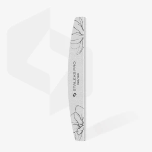STALEKS EXPERT 40 Mineralny pilnik do paznokci półksiężyc, 150/180 grit (1 szt)