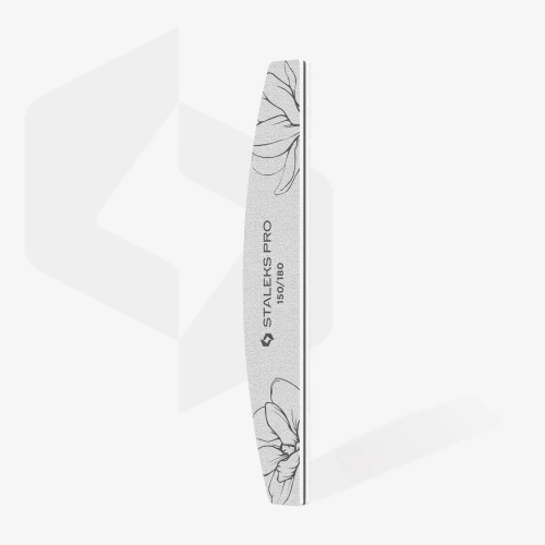 STALEKS EXPERT 40 Mineralny pilnik do paznokci półksiężyc, 150/180 grit (1 szt)