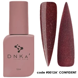 DNKa RUBBER BASE FRENCH NEW FORMULA (cover), 12 ml #0012A' Confident