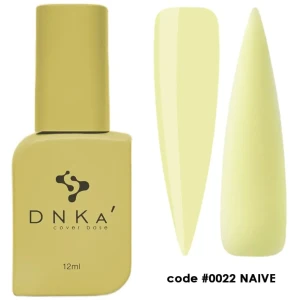 DNKa RUBBER BASE FRENCH NEW FORMULA (cover), 12 ml #0022 Naive