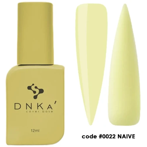 DNKa RUBBER BASE FRENCH NEW FORMULA (cover), 12 ml #0022 Naive