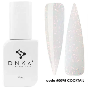 DNKa RUBBER BASE FRENCH NEW FORMULA (cover), 12 ml #0095 Cocktail