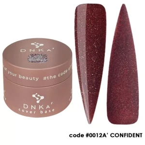DNKa RUBBER BASE FRENCH NEW FORMULA (cover), 30 ml #0012A' Confident