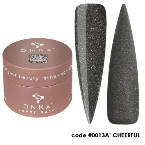 DNKa RUBBER BASE FRENCH NEW FORMULA (cover), 30 ml #0013A' Cheerful