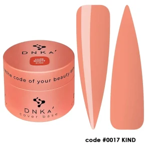 DNKa RUBBER BASE FRENCH NEW FORMULA (cover), 30 ml #0017 Kind