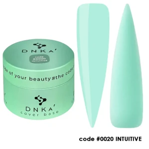 DNKa RUBBER BASE FRENCH NEW FORMULA (cover), 30 ml #0020 Intuitive
