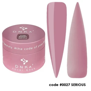 DNKa RUBBER BASE FRENCH NEW FORMULA (cover), 30 ml #0027 Serious