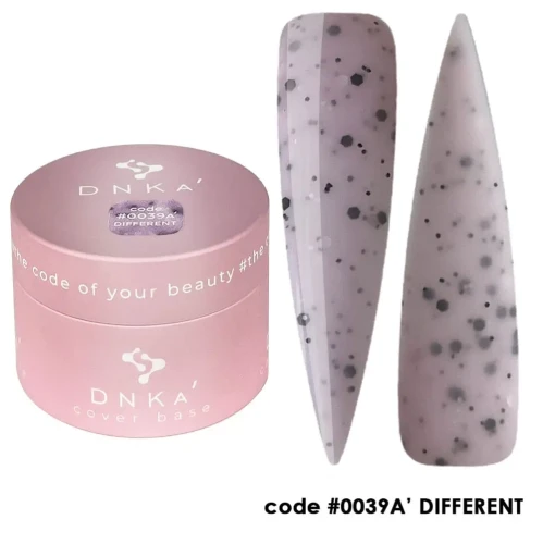 DNKa RUBBER BASE FRENCH NEW FORMULA (cover), 30 ml #0039A' Different
