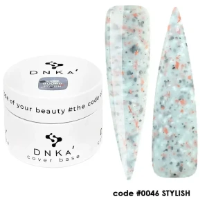 DNKa RUBBER BASE FRENCH NEW FORMULA (cover), 30 ml #0046 Stylish