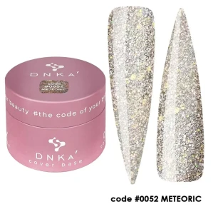 DNKa RUBBER BASE FRENCH NEW FORMULA (cover), 30 ml #0052 Meteoric