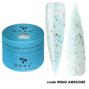 DNKa RUBBER BASE FRENCH NEW FORMULA (cover), 30 ml #0060 Awesome