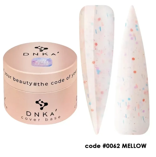 DNKa RUBBER BASE FRENCH NEW FORMULA (cover), 30 ml #0062 Mellow
