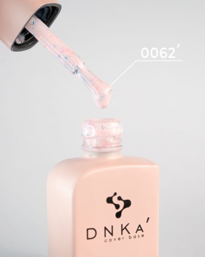 DNKa RUBBER BASE FRENCH NEW FORMULA (cover), 30 ml #0062 Mellow