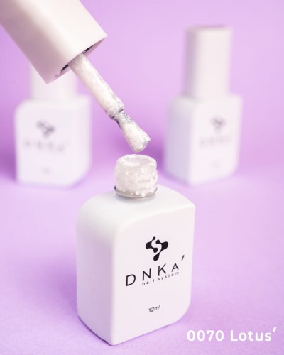 DNKa RUBBER BASE FRENCH NEW FORMULA (cover), 30 ml #0070 Lotus