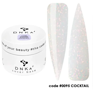 DNKa RUBBER BASE FRENCH NEW FORMULA (cover), 30 ml #0095 Coctail
