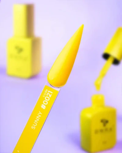 DNKa RUBBER BASE FRENCH NEW FORMULA (cover), 12 ml #0021 Sunny